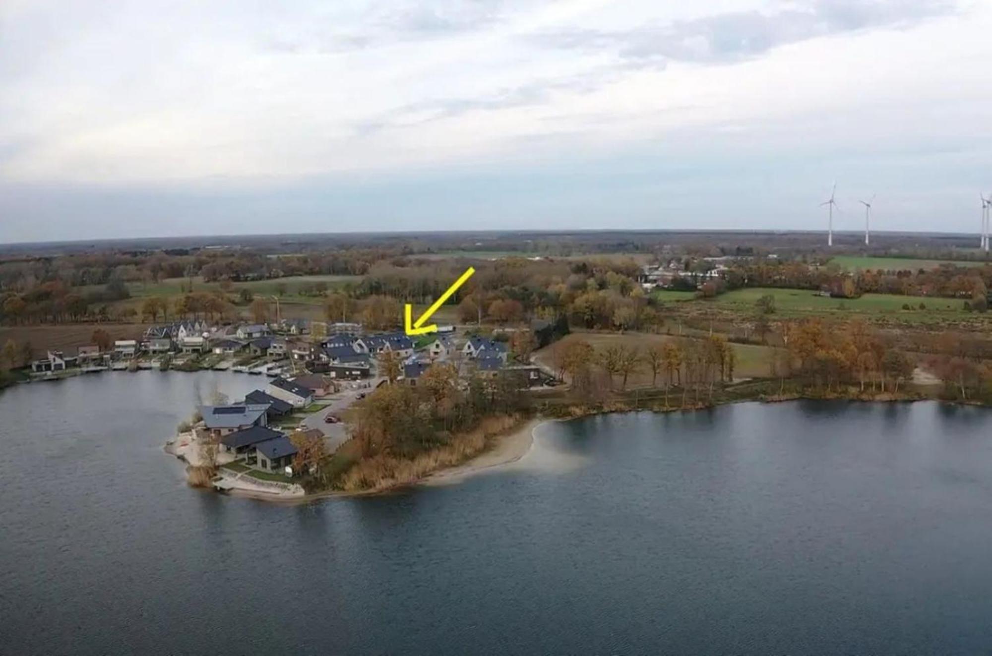 Ferienwohnung Sonnenstrahl Am Harkebruegger See Mit Sauna Barssel  ภายนอก รูปภาพ