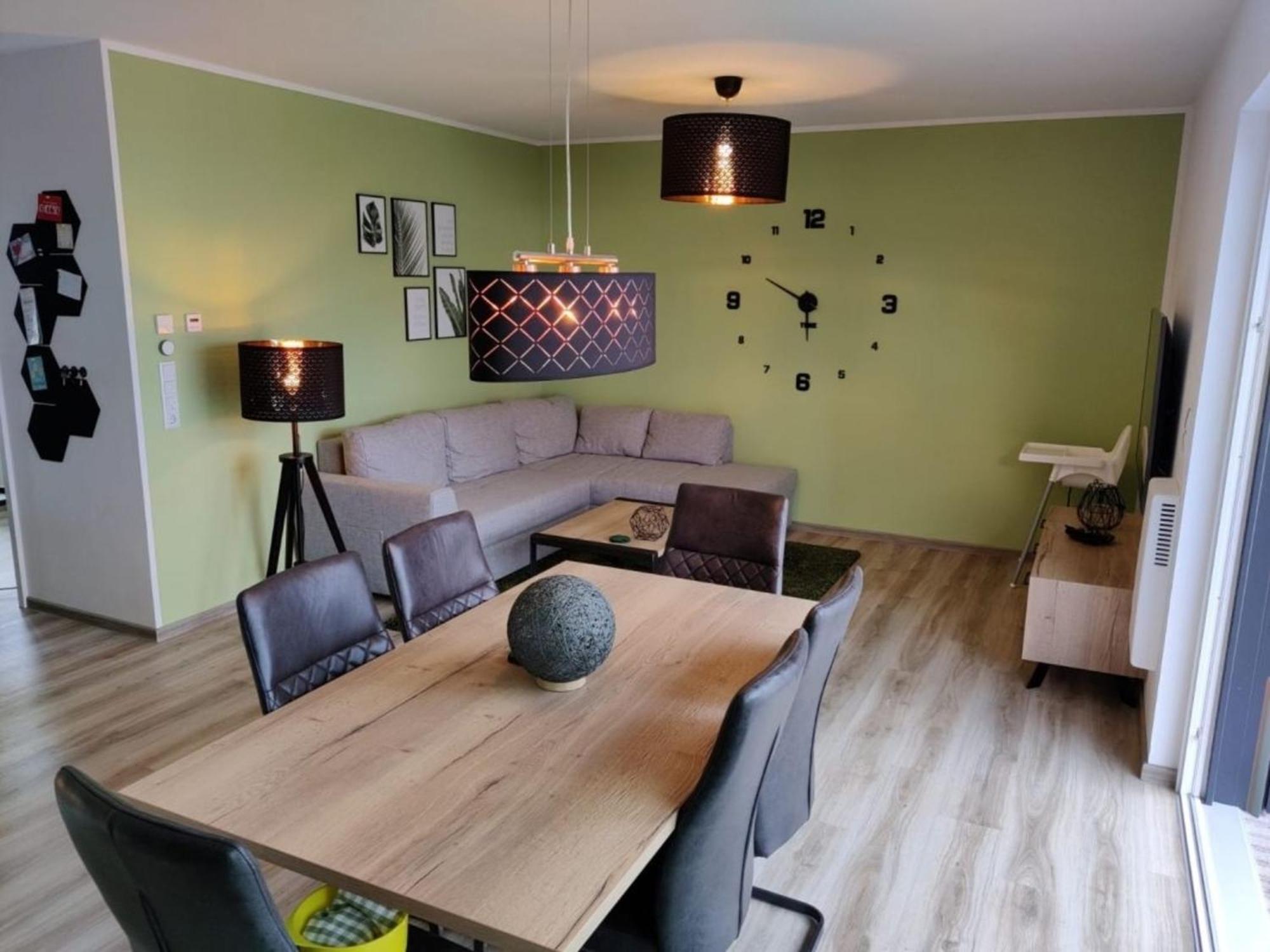 Ferienwohnung Sonnenstrahl Am Harkebruegger See Mit Sauna Barssel  ภายนอก รูปภาพ