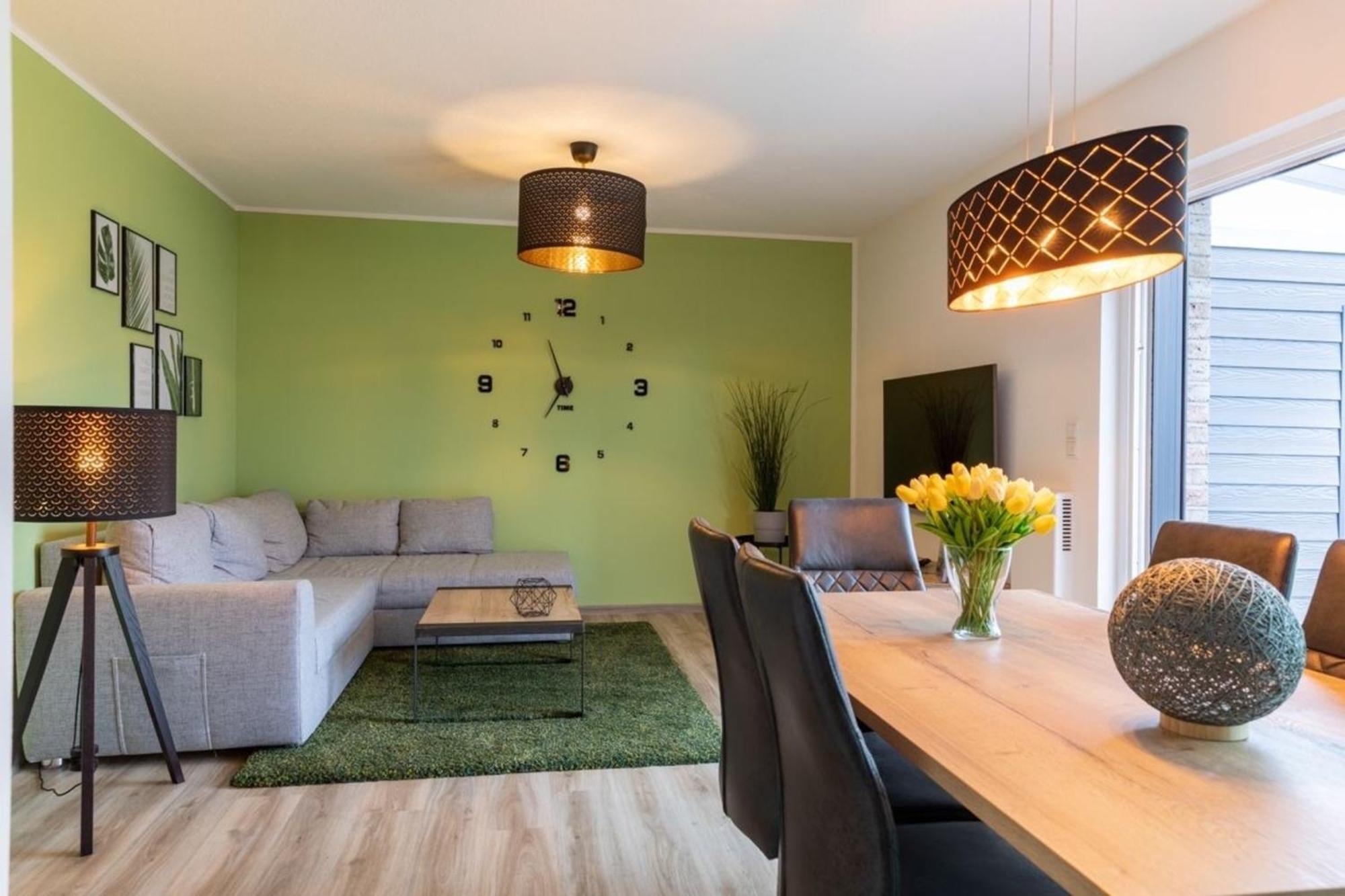 Ferienwohnung Sonnenstrahl Am Harkebruegger See Mit Sauna Barssel  ภายนอก รูปภาพ